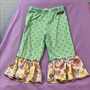 5 for $10 💜 Matilda Jane Mint Green PJ Pants Size 2